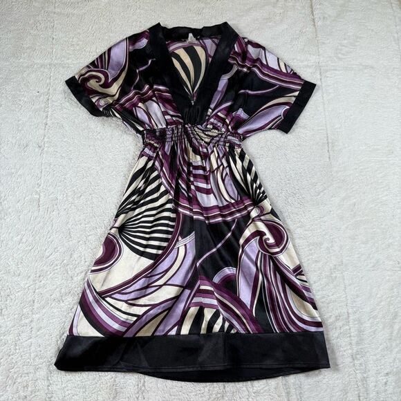 Vintage Y2K Body Centeral Patterned Women’s Long Blouse - Picture 1 of 7